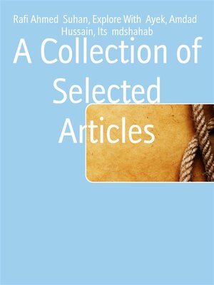 cover image of A Collection of Selected Articles